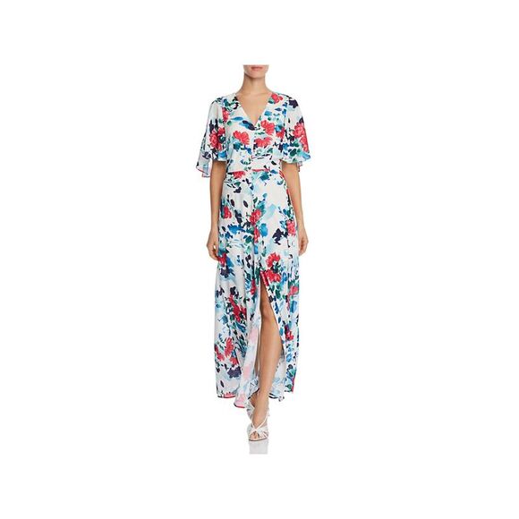 Adelyn Rae | Dresses | Adelyn Rae Womens White Button Bodice Lined ...